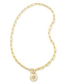 Brielle Convertible Medallion Chain Necklace Kendra Scott at Kendra Scott